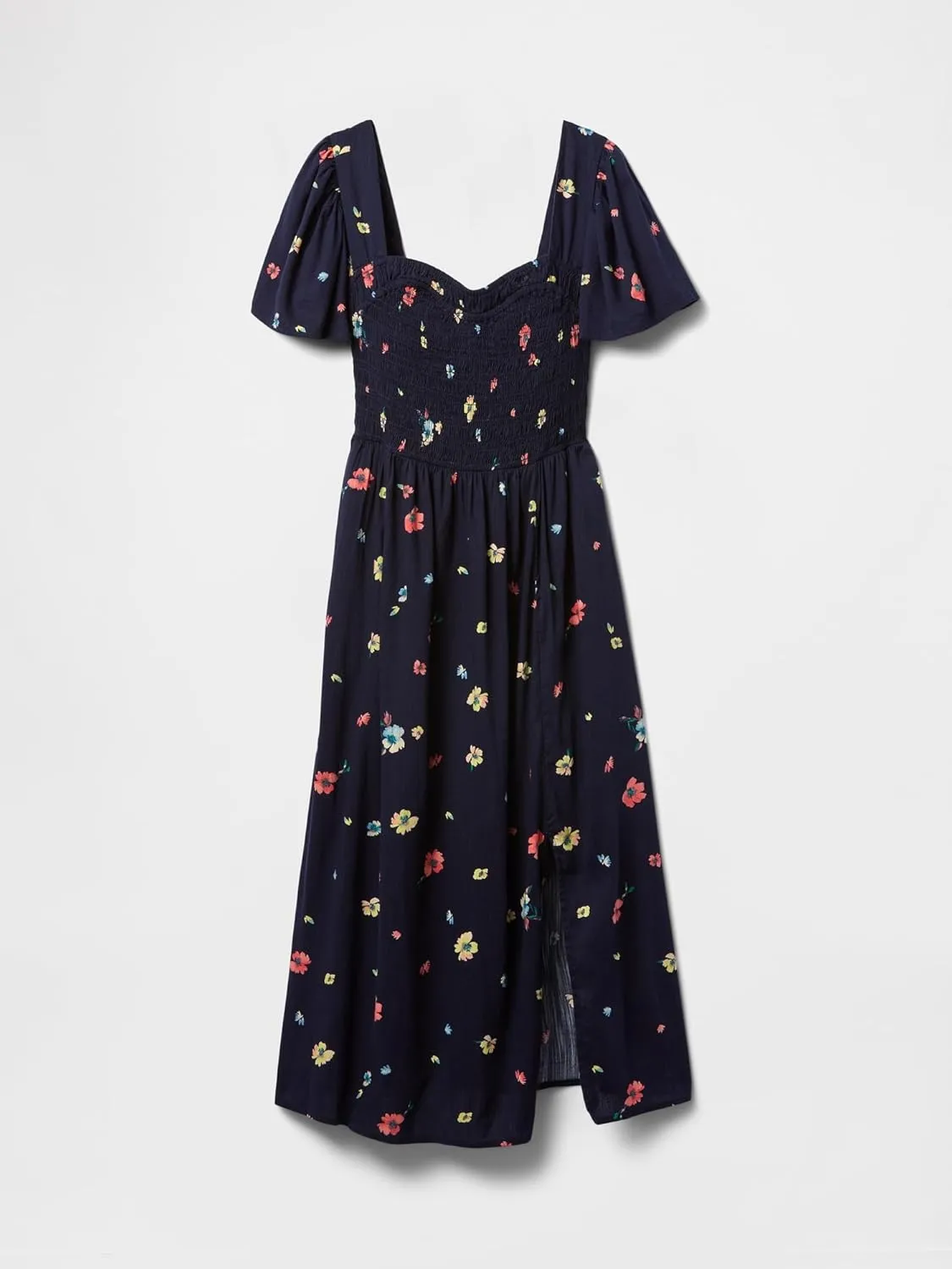 GAP Women's Smocked Midi Dress