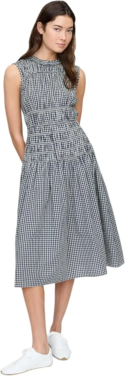 GAP Women's Smocked Midi Dress