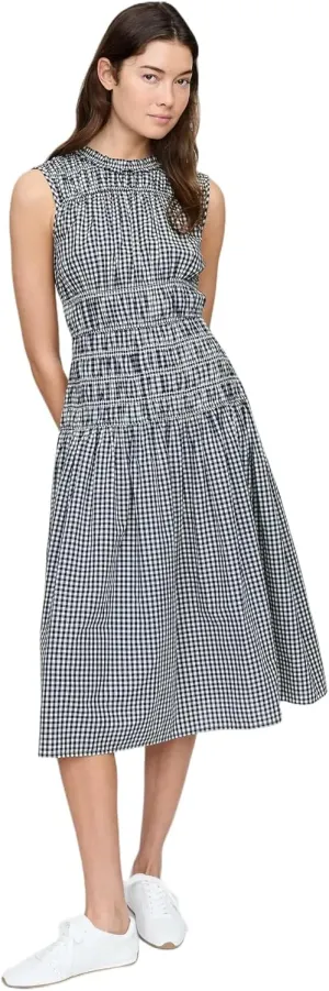 GAP Women's Smocked Midi Dress