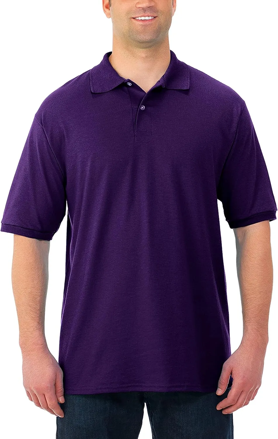 Jerzees Men's SpotShield Short Sleeve Polo