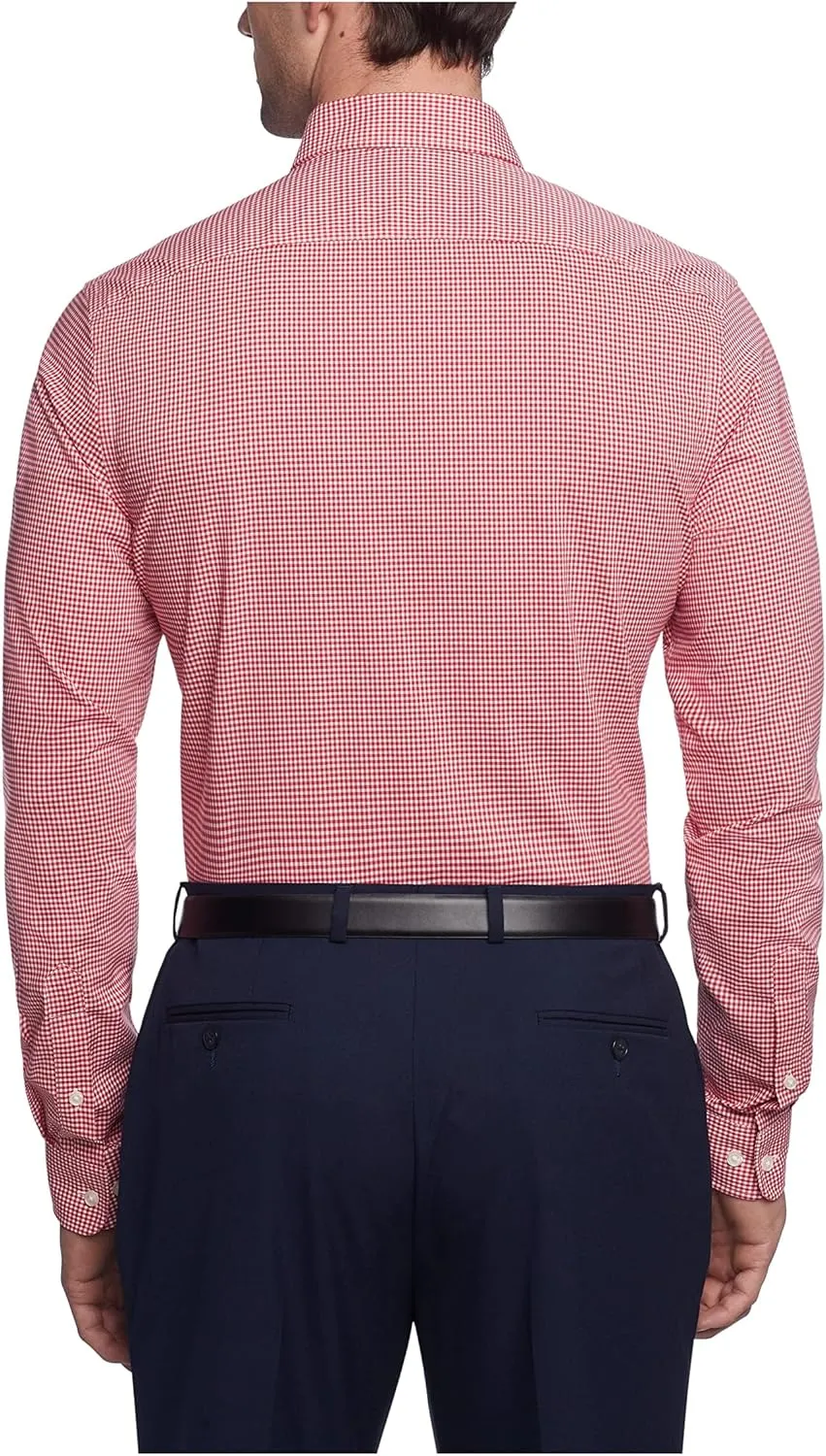 Tommy Hilfiger Men's Dress Shirt Slim Fit Non Iron Gingham