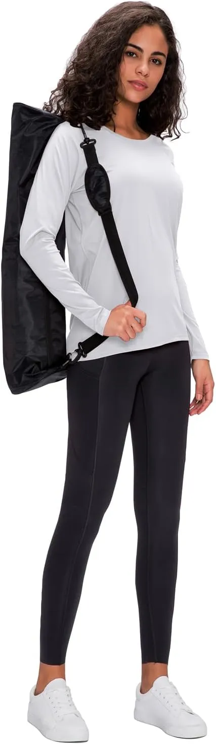 Women's 3 Pack Long Sleeve Workout Running Shirts, UPF 50  Sun Protection Shirts, Athletic Exercise Gym Yoga T-Shirts Tops
